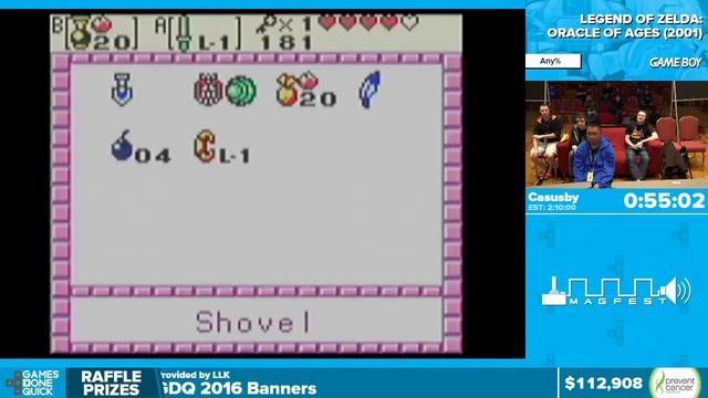 The Legend of Zelda: Oracle of Ages by Casusby in 1:59:43 - Awesome Games Done Quick 2016 - Part 13 смотреть онлайн