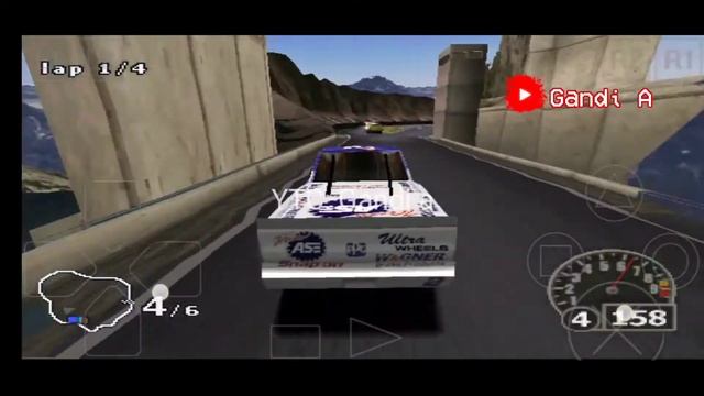 NASCAR RUMBLE | ANDROID GAMEPLAY WITH DOWNLOAD | MENCOBA GAME POPULER NASCAR RUMBLE PS 1 | ePSXe смотреть онлайн