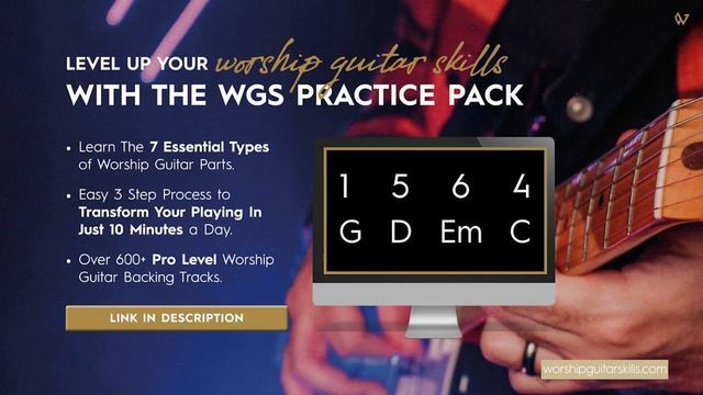 Modern Worship Backing Track | 1 5 6 4 in G Major | Worship Guitar Skills смотреть онлайн
