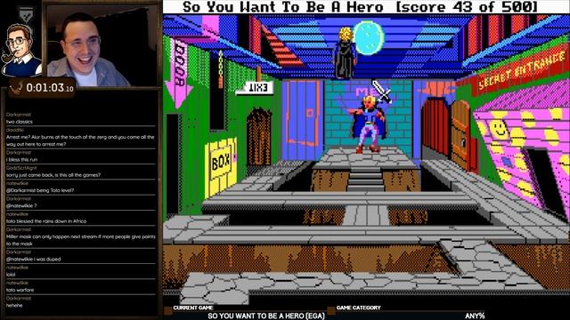 Quest for Glory I EGA New Yorick Glitch смотреть онлайн