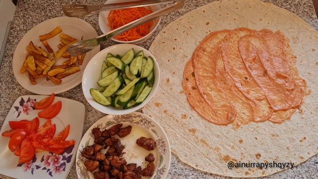 Самый лучший рецепт. Жареный донер. Fried doner. смотреть онлайн