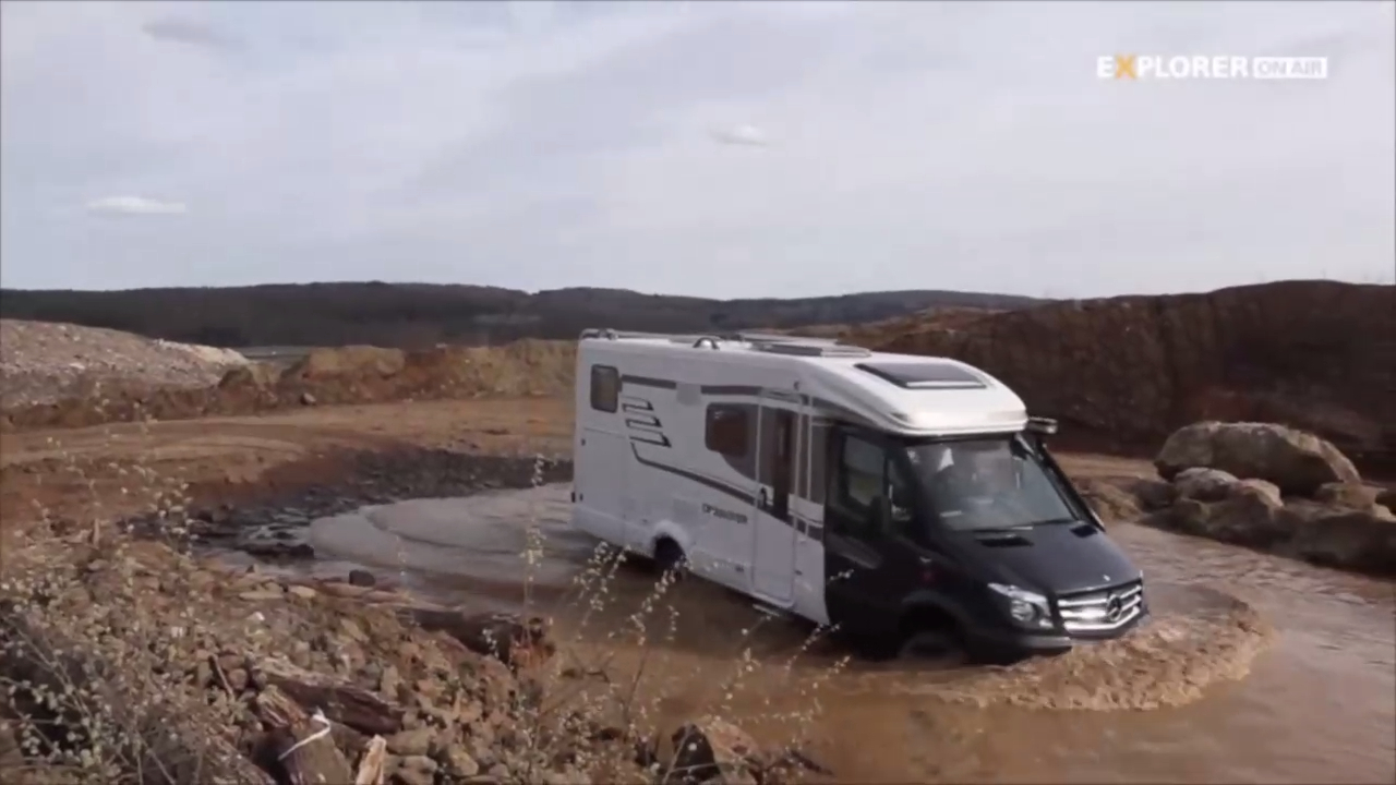 Дом на колесах 4x4 Hymer MLT на Mercedes-Benz Sprinter, обзор. скоро в России смотреть онлайн