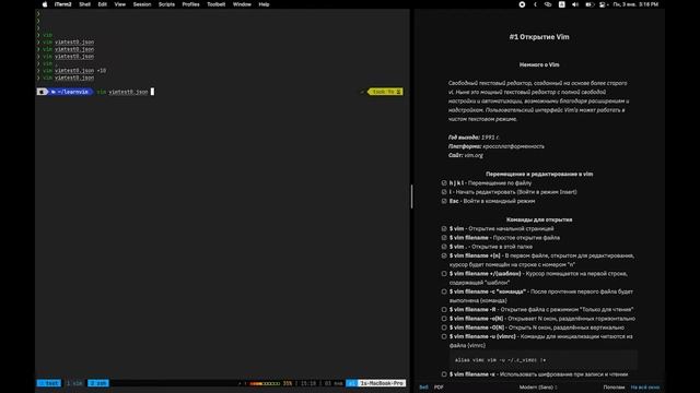 Как войти в VIM смотреть онлайн
