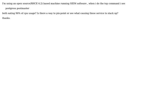 Ubuntu: How to troubleshoot high cpu problems related to postgres and postmaster service? смотреть онлайн