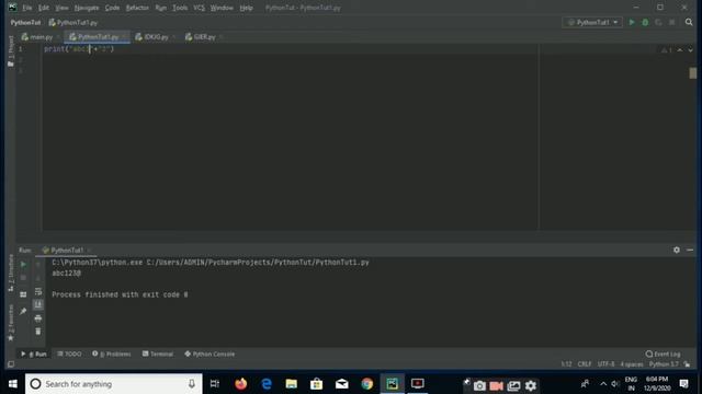 Print() function and String, Int Datatypes in Python | Python Tutorial full course in Hindi #2 смотреть онлайн
