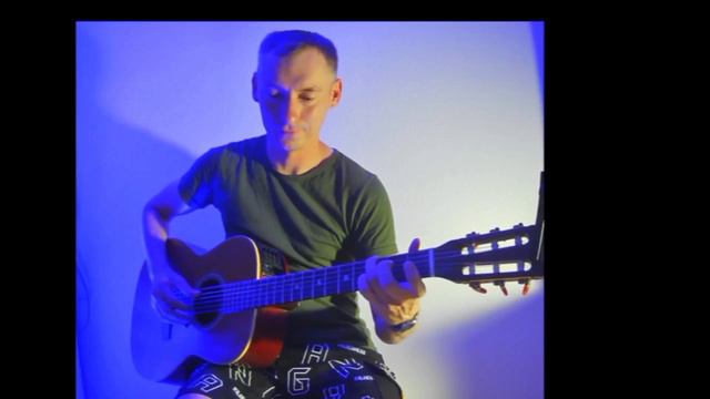 Metallica - Unforgiven (фрагмент) на гитаре - Fingerstyle - Gitarist_ne_lubitel