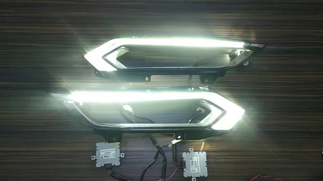 ДХО & Поворотник Nissan Qashqai 2019 смотреть онлайн