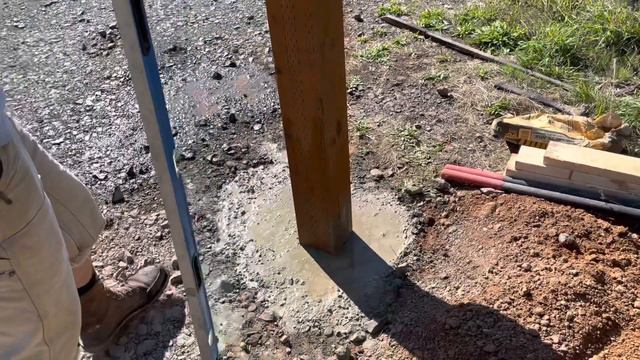 16' Driveway Gate Install | First Project At Our New Place смотреть онлайн