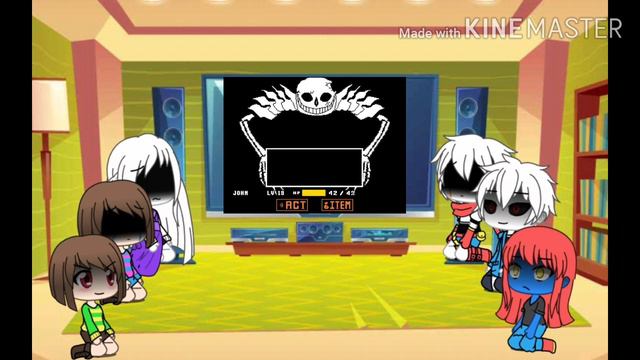 Undertale reacciona a ultra sans смотреть онлайн