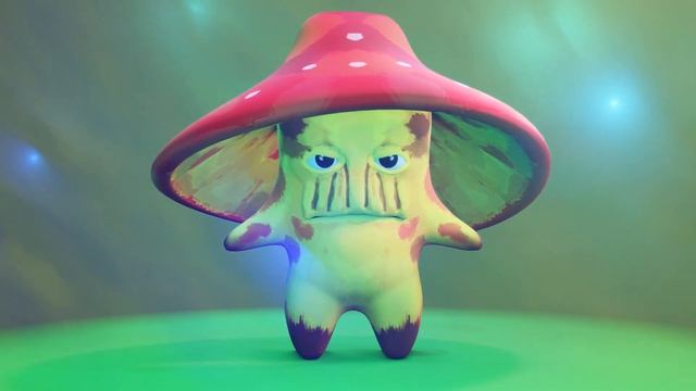 Mushmush, blender 3d eevee game model turntable. смотреть онлайн