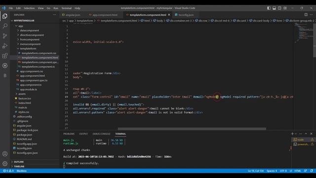 Template Driven Form in Angular | Angular Forms | Angular Tutorial on Creating Forms with Validatio смотреть онлайн