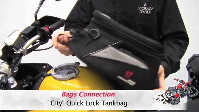 Bags Connection Quick-Lock Motorcycle Tank Bags смотреть онлайн