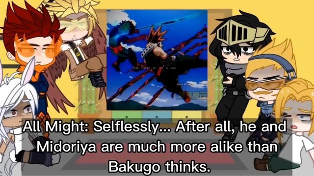 Past Pro heroes react to Season 6 | MHA | Gacha Club смотреть онлайн