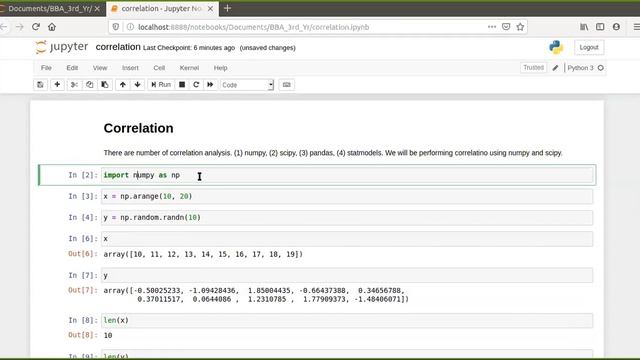 Correlation & Regression in Python смотреть онлайн