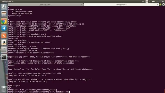 Установка Redmine на FreeBSD смотреть онлайн