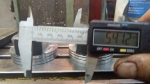 Кованные поршни ВАЗ 21126  СТИ / ЕВА сравнение.