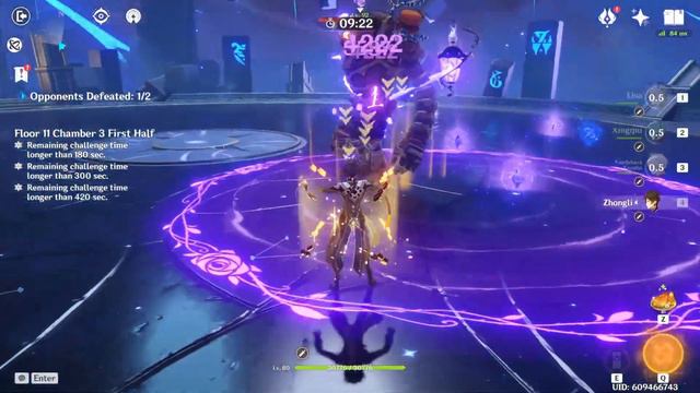 Witches vs 1.6 Spiral Abyss 9 Star Floor 11 (Mona & Lisa) | Genshin Impact смотреть онлайн