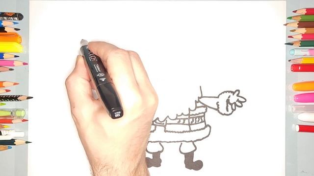 Sponge Bob Santa #howtodraw #drawing #christmas #santa