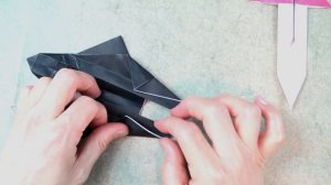 How to fold Enderman - Minecraft Origami Tutorial