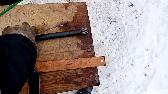 Часть1️⃣ Самодельный мини трактор, укорачивание моста. Не судить строго смотреть онлайн
