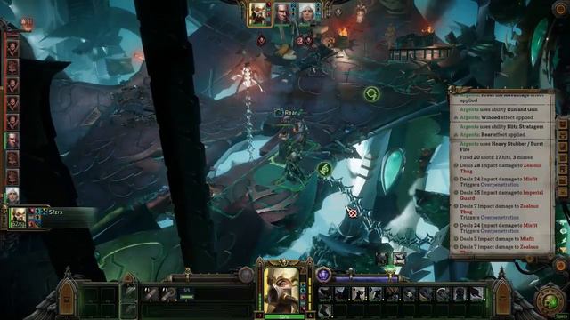 Warhammer 40k: Rogue Trader - Act 3 Commissar boss (unfair, low graphics) смотреть онлайн