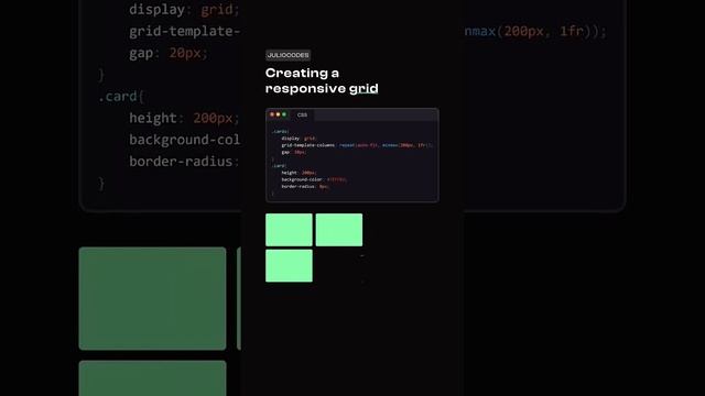 Responsive Grid CSS flex and Grid layout #webdevelopment #css #html #responsive #javascript #coding смотреть онлайн