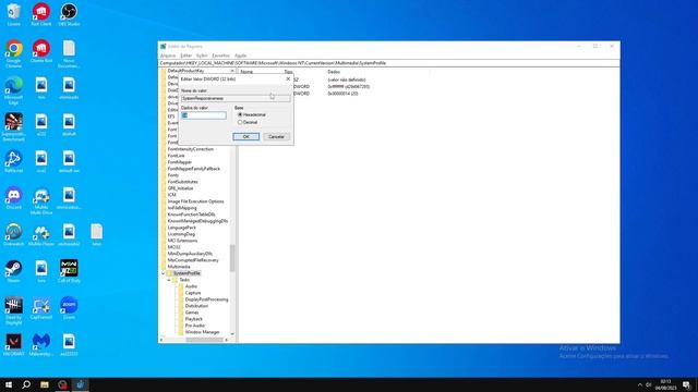 System Responsiveness, Network Throttling e Outras Otimizações no Registro / Regedit смотреть онлайн