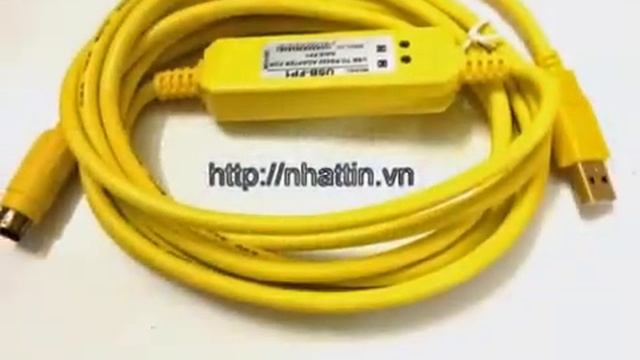 Cáp lập trình Panasonic PLC USB-FP1 USB to RS422 Adapter for NAIS FP1 смотреть онлайн