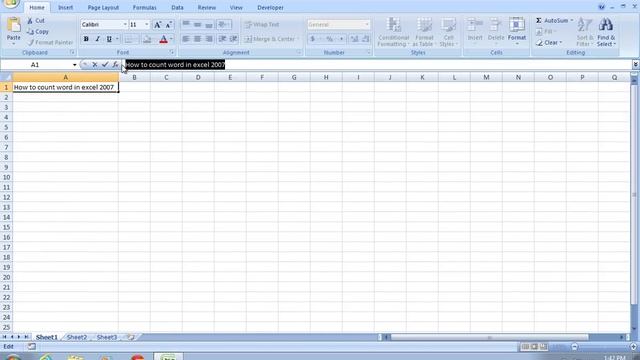 How to get word Count in Excel 2007 смотреть онлайн