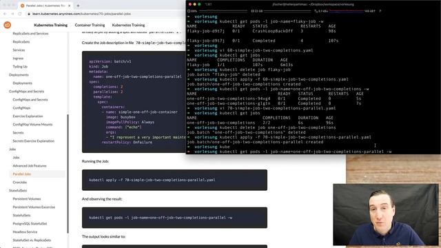 Kubernetes Training #44 | Kubernetes · Jobs – Parallel Jobs смотреть онлайн