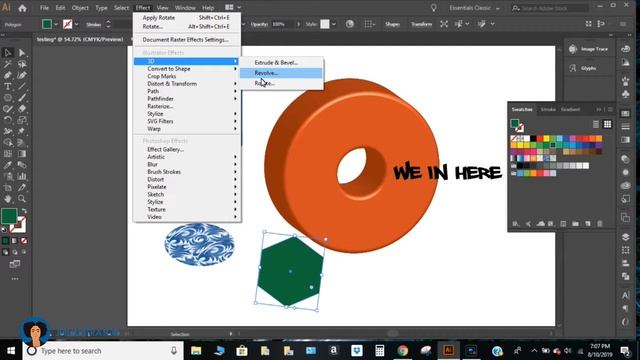 Adobe Illustrator Effects Pt 1| j9illustrator смотреть онлайн