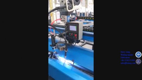 Cement mixer vessel welding production line bota design and fabrication