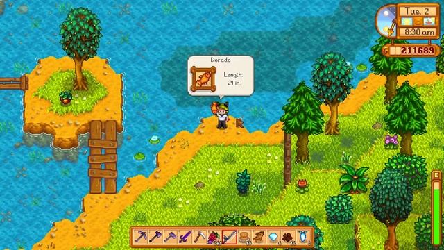 How to catch a Dorado - Stardew Valley