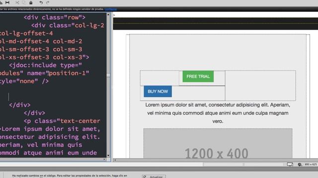 Joomla 3 - Template basado en plantilla Bootstrap de Dreamweaver CC2015 y Protostar смотреть онлайн