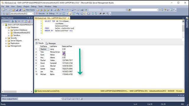 How To Get Top or Bottom Rows In SQL | Essential SQL смотреть онлайн