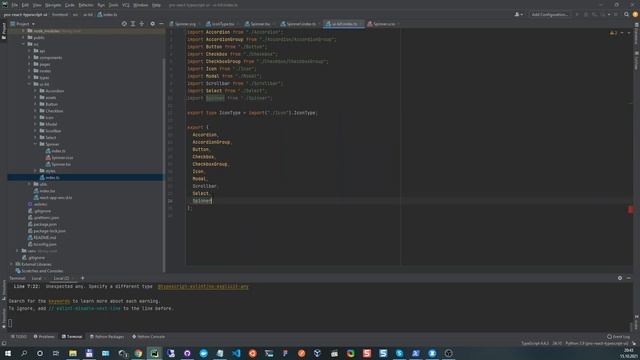 React JS Typescript Spinner смотреть онлайн