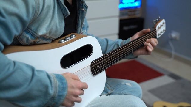 This NEW Lava Guitar Sounds Sweet! (Blue Lava Original) смотреть онлайн