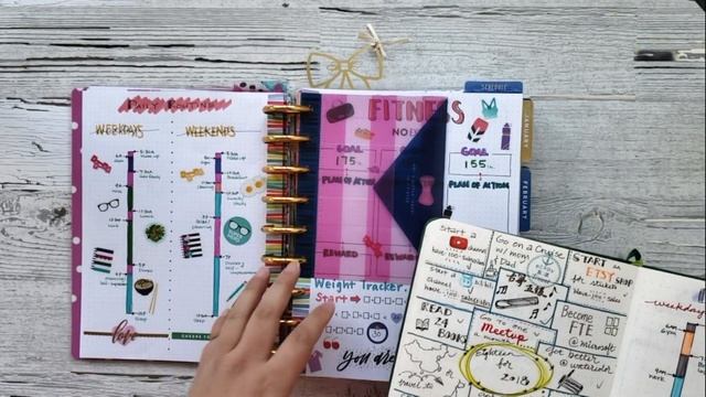 Migrating the Bullet Journal into a Dated Happy Planner | why and how смотреть онлайн