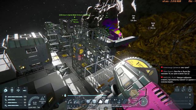 Space Engineers: Строим всякое в космосе