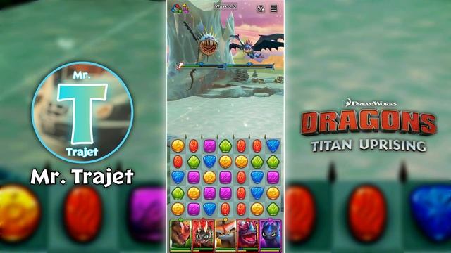 Snoggletog Toothless Trained/Upgraded to 3-stars "Alpha" Mode | Dragons: Titan Uprising смотреть онлайн