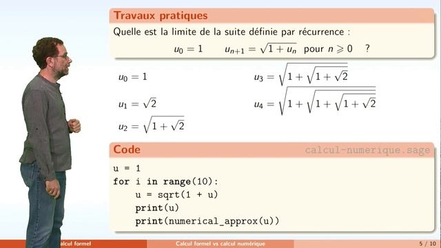Calcul formel - partie 1 : premiers pas avec Sage смотреть онлайн