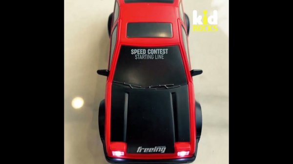 KidRocks Drive&Drift red  #toys #automobile