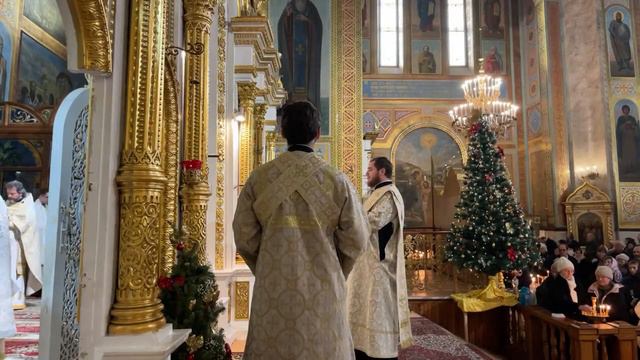 Литургия Богоявлению в Успенском соборе г.Одесса смотреть онлайн
