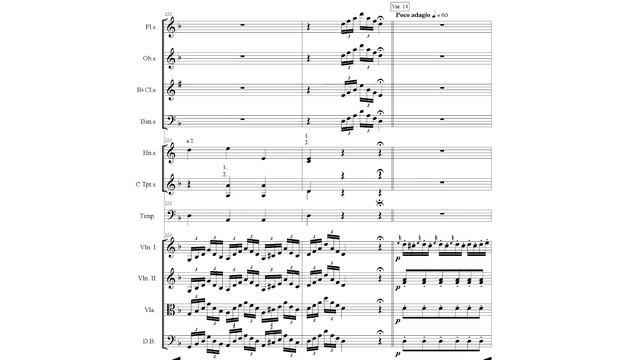 Antonio Salieri - 26 Variations on 'La folia di Spagna' (1815) (sheet music) смотреть онлайн
