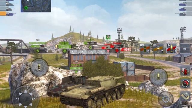 World Of Tanks - Blitz Gameplay Su-152 геймплей IPad 5 2017 смотреть онлайн