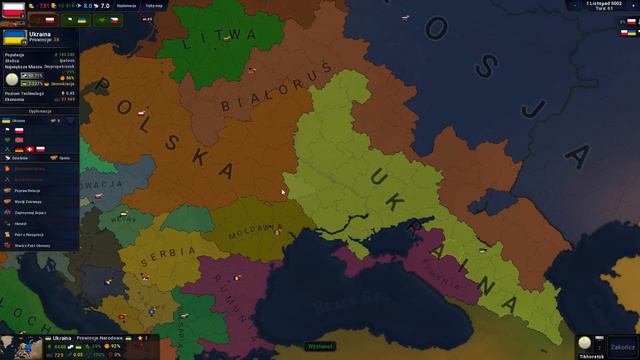 Co GDYBY KAŻDE PAŃSTWO miało tylko JEDNĄ PROWINCJĘ? Age of History 2 смотреть онлайн