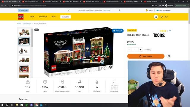 Top 10 CHRISTMAS LEGO Sets | Best LEGO of 2023 смотреть онлайн