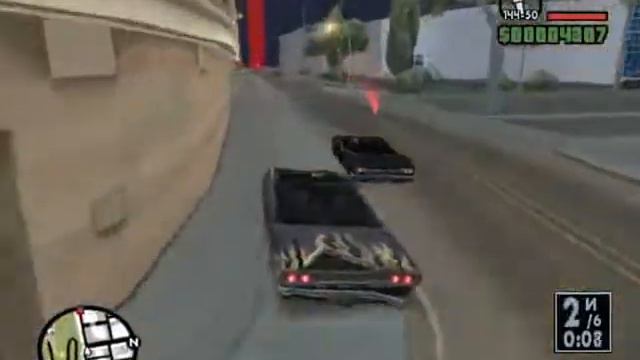 GTA San Andreas 11 миссия-Высокие холмы,лоурайдеров. смотреть онлайн