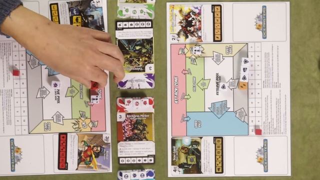 Marvel and DC Dice Masters Card Game Teach & Play Tutorial смотреть онлайн