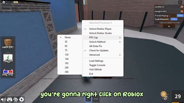 RUN ROBLOX AT 350 FPS Ll HOW TO GET RBX FPS UNLOCKER (ROBLOX TUTORIAL)